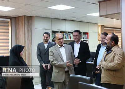 بازدید استاندار گیلان از ایلنا