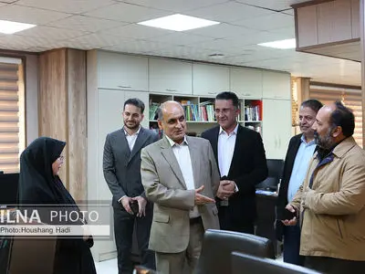 بازدید استاندار گیلان از ایلنا