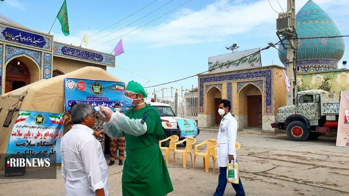 «چادر سلامت» پدافند هوایی ارتش در بوشهر