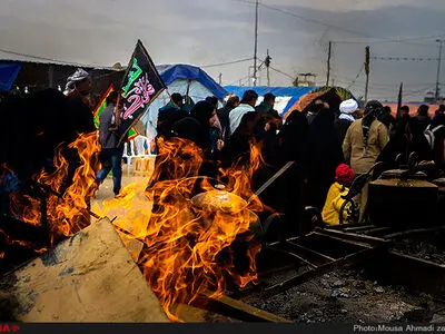 با عا شقان حسینی از نجف تا کربلا