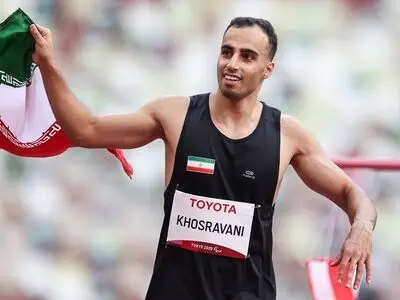 مسابقات پرش طول و یک مدال ارزشمند برای ایران: خسروانی طلایی شد