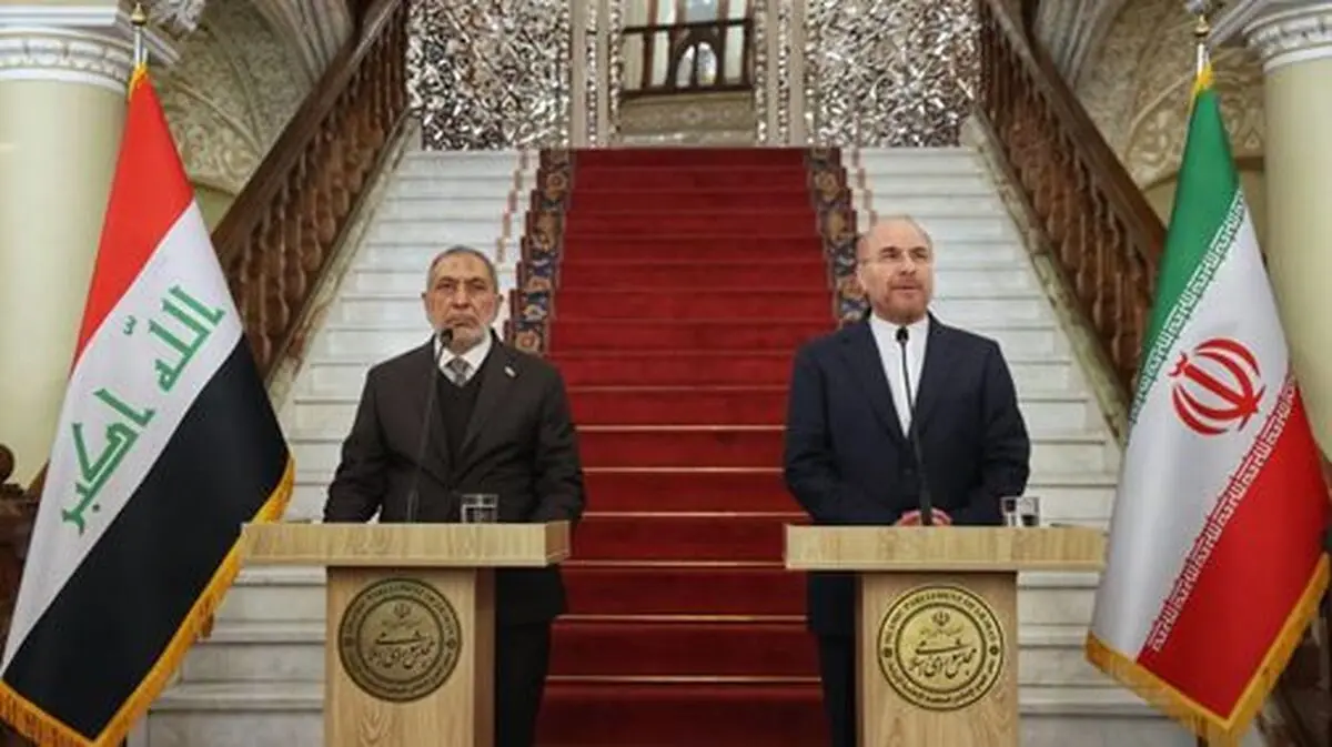 قالیباف: إیران والعراق عازمتان على دعم جبهة المقاومة للدفاع عن الإسلام 