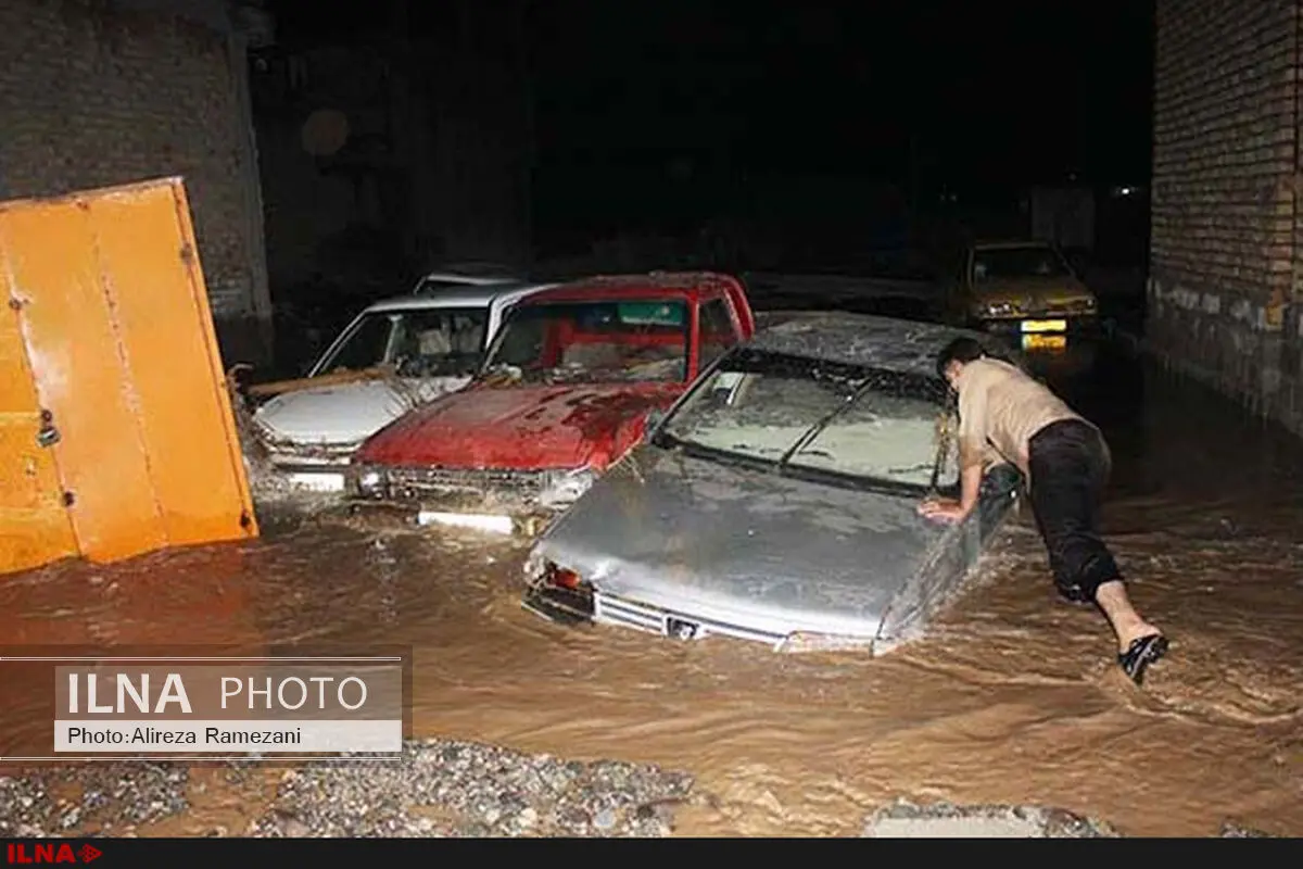 2 نفر در سیلِ کرمان جان باختند 
