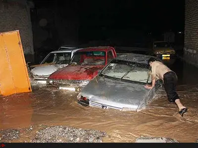 2 نفر در سیلِ کرمان جان باختند 