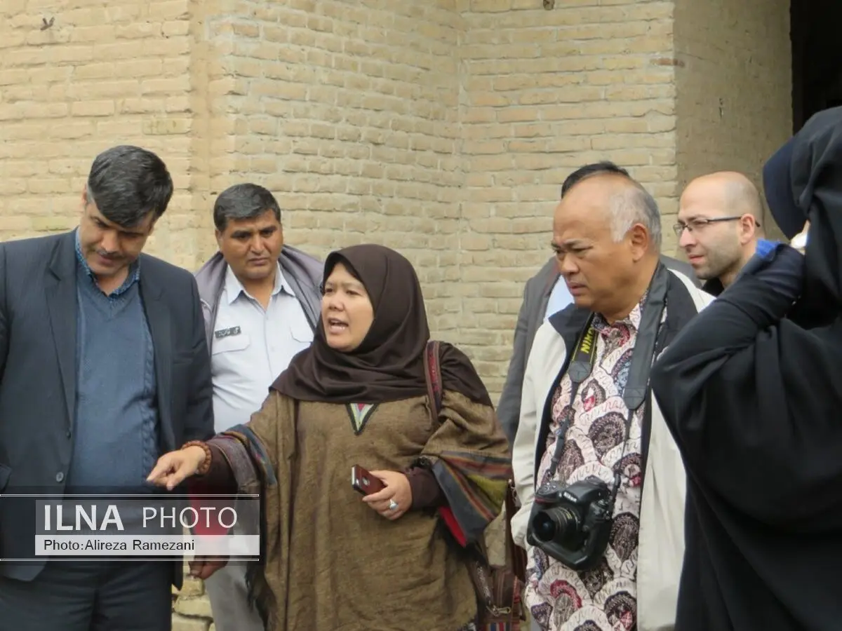 بازدید سفیر اندونزی از اماکن تاریخی و فرهنگی تربت حیدریه
