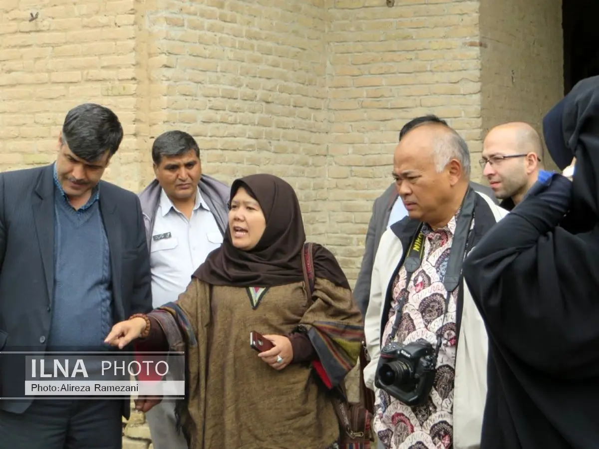 بازدید سفیر اندونزی از اماکن تاریخی و فرهنگی تربت حیدریه
