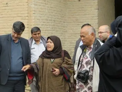 بازدید سفیر اندونزی از اماکن تاریخی و فرهنگی تربت حیدریه
