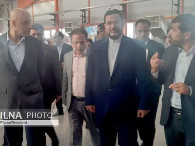 بازدید معاون وزیر صمت از یک واحد صنعتی در کاسپین
