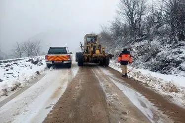آمادگی کامل راهداری گلستان برای زمستان
