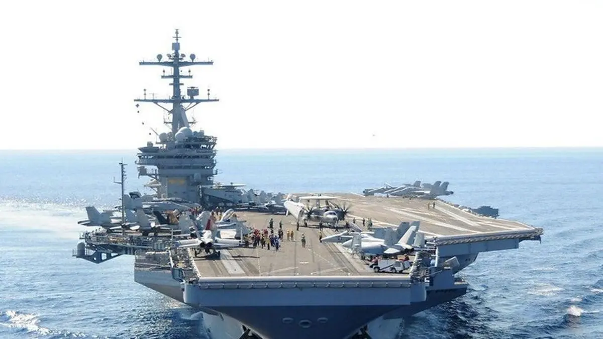 ناو «جورج بوش» متحدان دمشق را تهدید کرد