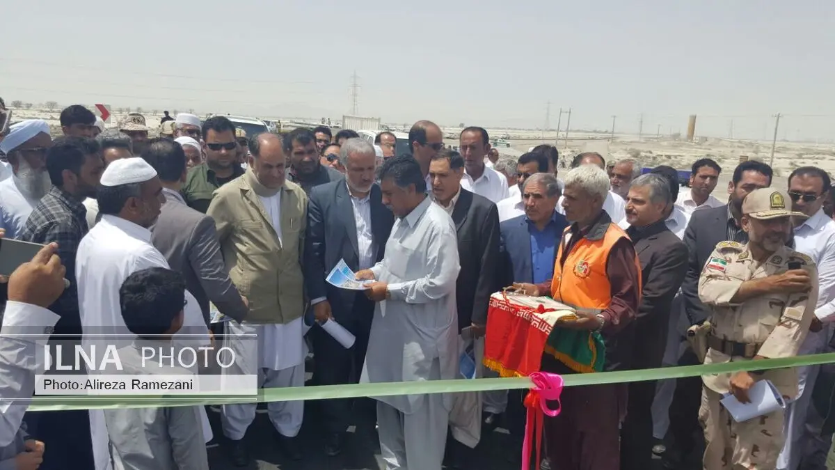استاندار سیستان و بلوچستان پل بزرگ مرزی ریمدان چابهار را افتتاح کرد