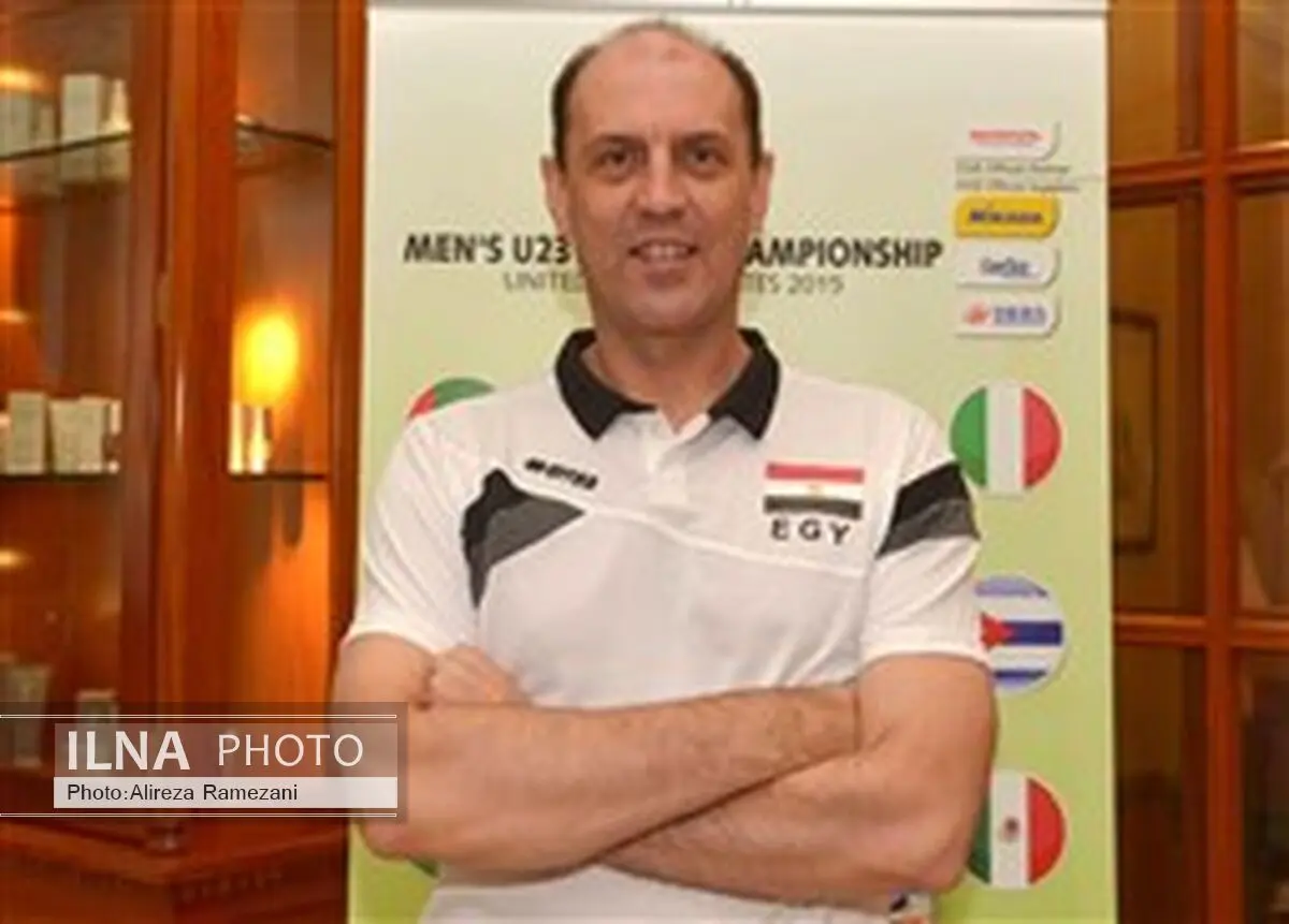 سرمربی مصر: خوشحالم برابر ایران به ست پنجم رسیدیم