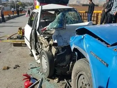 2 کشته و 3 مصدوم حاصل حادثه رانندگی آزادراه زنجان - تبریز