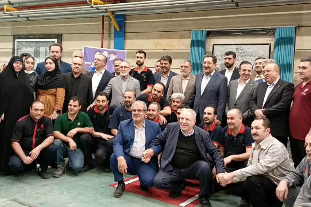 بهره برداری از شرکت نساجی پرنیا در شهر صنعتی البرز