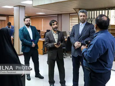 بازدید طباطبایی و عباسی از خبرگزاری ایلنا