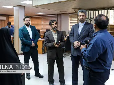 بازدید طباطبایی و عباسی از خبرگزاری ایلنا
