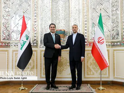 دیدار وزیر خارجه با نائب رئیس مجلس عراق 