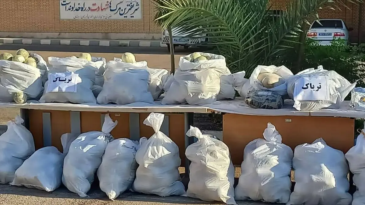 توقیف ۵۰۰ کیلوگرم انواع مواد مخدر در لرستان 