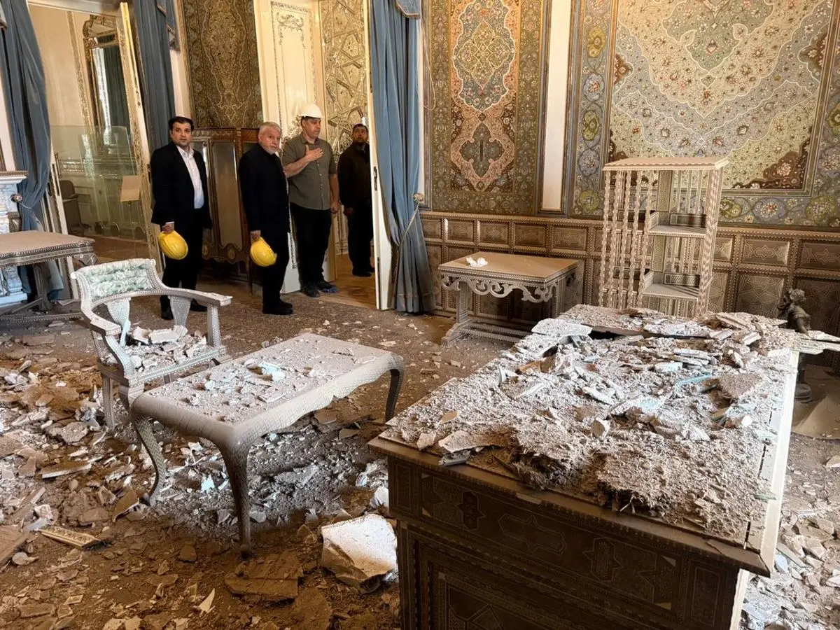 بازدید وزیر میراث‌فرهنگی از مجموعه فرهنگی تاریخی سعدآباد/ روایت میدانی از ابعاد خسارات حملات هوایی آمریکایی-صهیونی به میراث تمدنی ایران