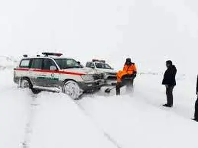 بارش برف و باران و کولاک در محورهای کوهستانی استان البرز