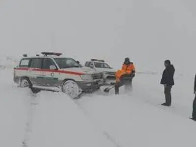بارش برف و باران و کولاک در محورهای کوهستانی استان البرز