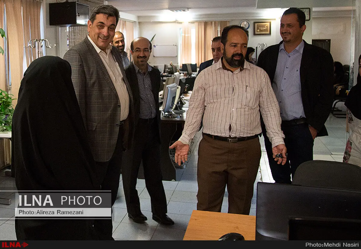 بازدید معاون وزیر راه و شهرسازی از خبرگزاری ایلنا