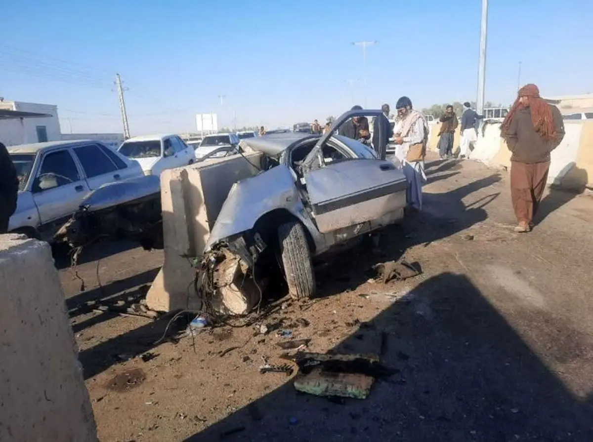 حادثه رانندگی در شهرستان ایرانشهر ۲ کشته برجا گذاشت