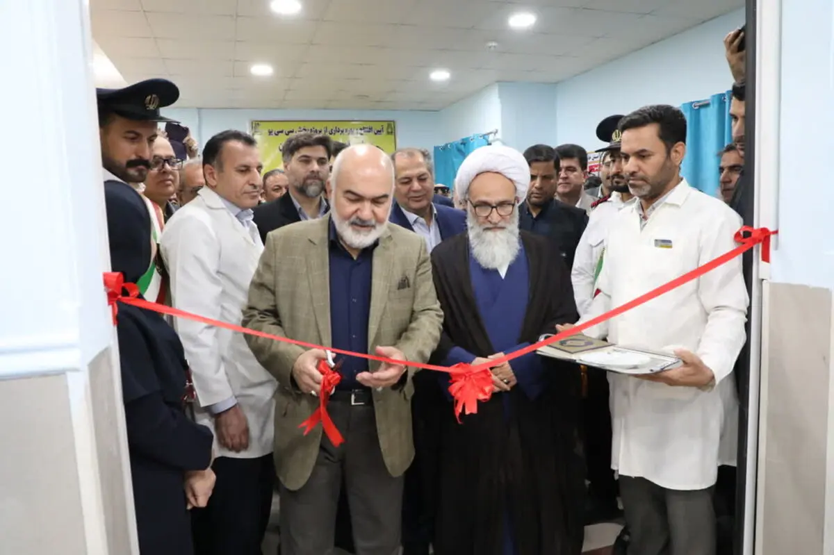 بخش ۱۶ تختخوابی CCU بیمارستان سینای کارون افتتاح شد