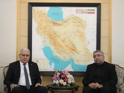 ورود رییس مجلس الجزایر به تهران با استقبال ابوالفضل عمویی