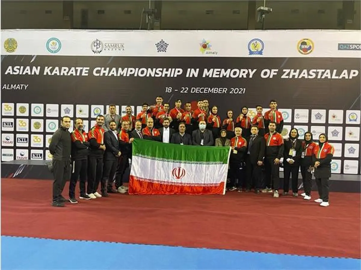 ایران با ۱۰ مدال صدرنشین جدول رده بندی شد