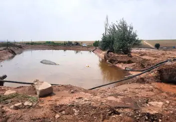 خسارت یکصد میلیارد تومانی باران در فیروزه خراسان رضوی 