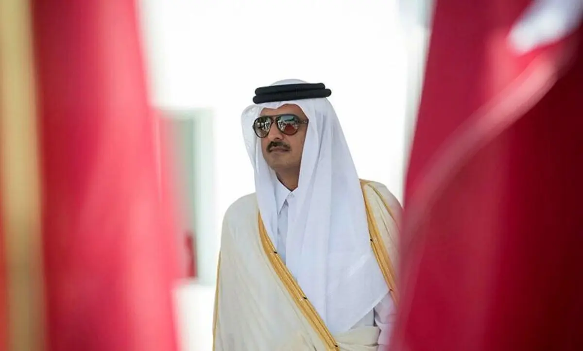 سفر امیر قطر به امارات