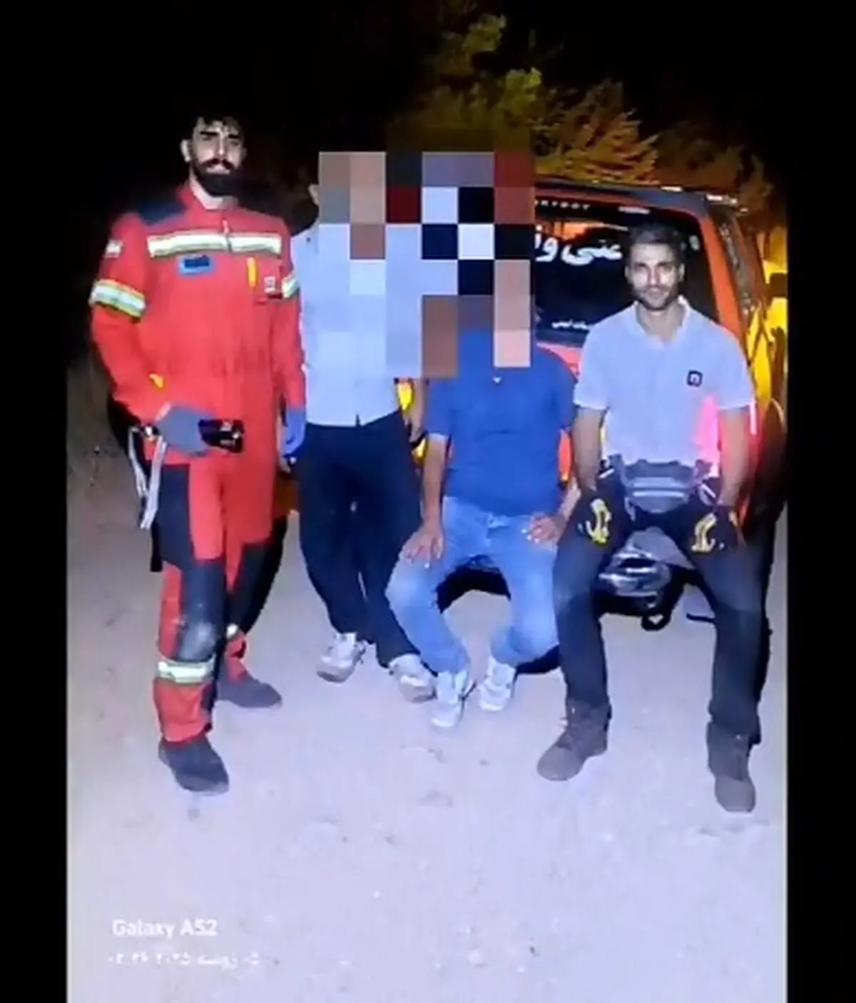 نجات جوان خرم‌آبادی در ارتفاعات صعب‌ العبور کوه مدبه + فیلم