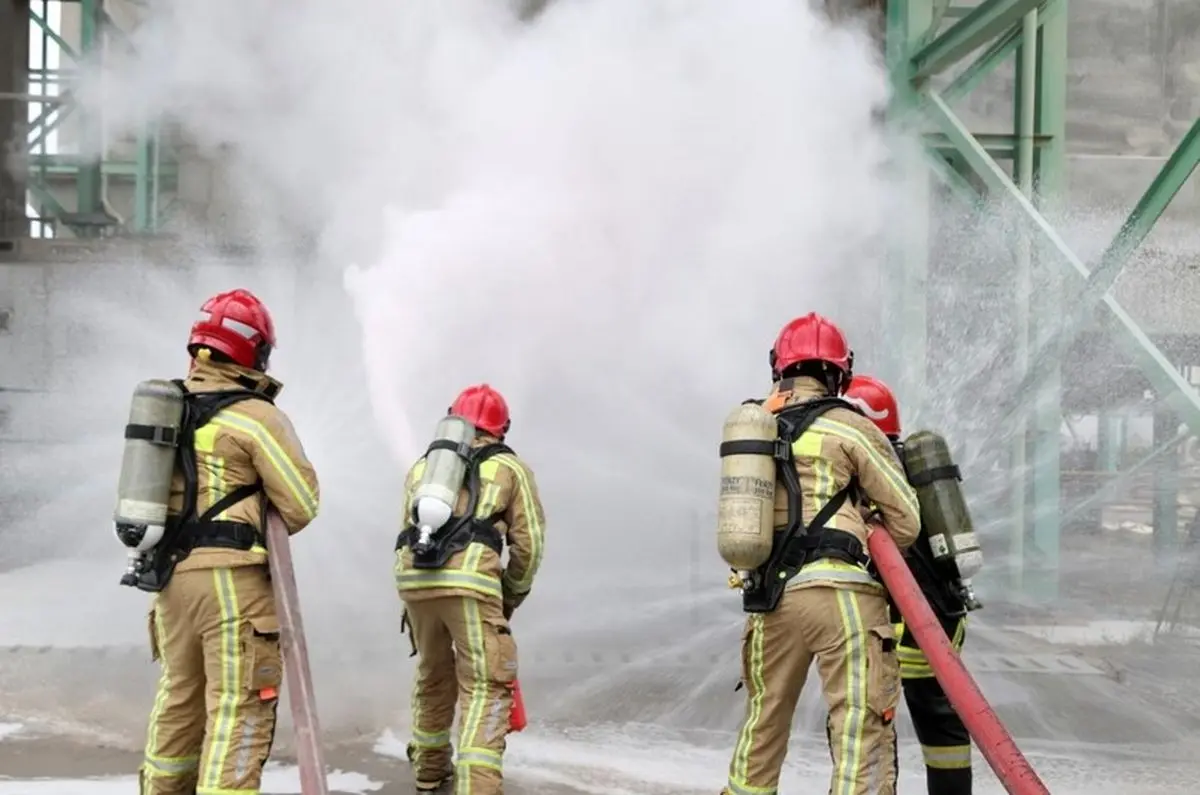 برگزاری مانور پدافند غیر عامل در نیروگاه سیکل ترکیبی لرستان