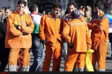 اعتراض کارگران شهرداری سنندج به معوقات مزدی 