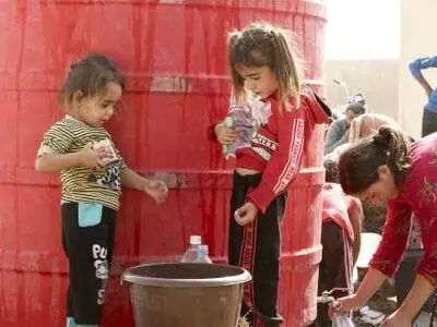 آوارگی ۷۰ هزار کودک در پی عملیات چشمه صلح