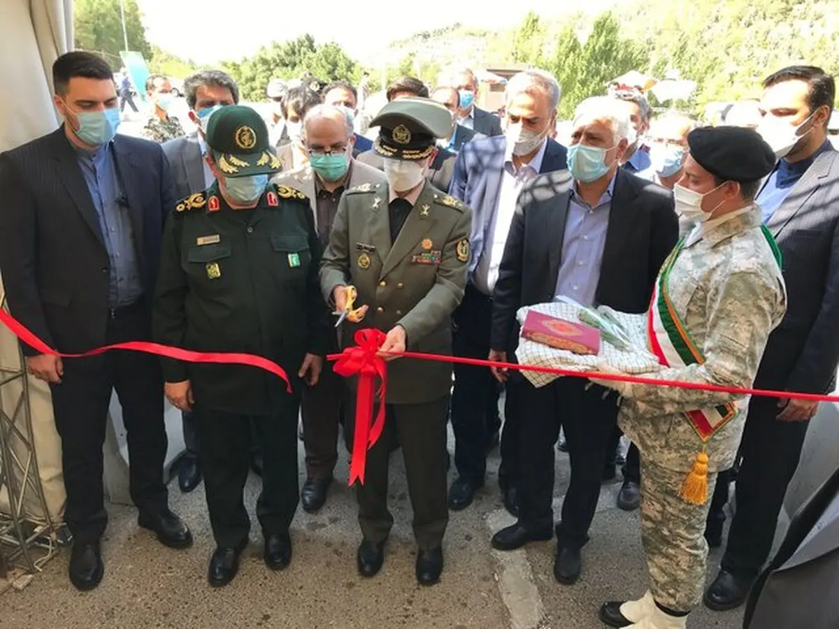 بهره‌برداری رسمی مرکز واکسیناسیون جدید وزارت دفاع در تهران