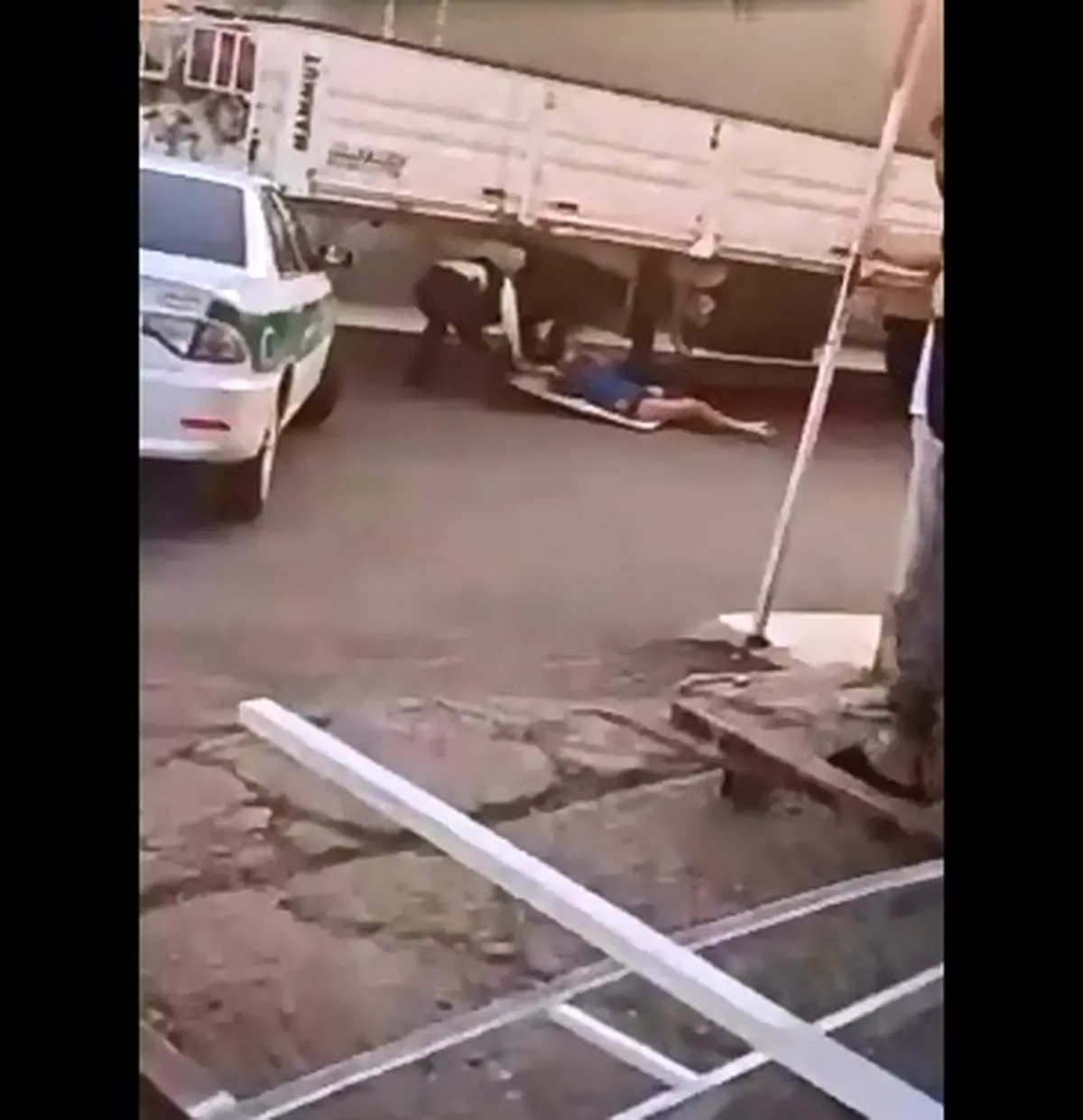 صحنه‌هایی از حادثه تیراندازی دیروز در تویسرکان