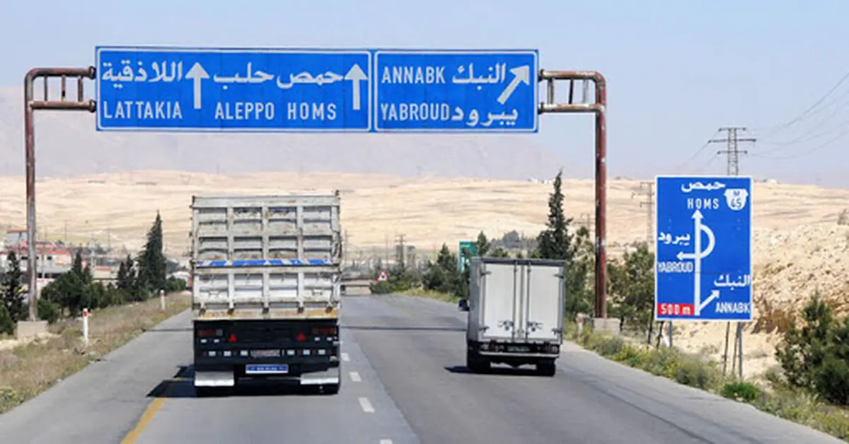 بازگشایی بزرگراه دمشق-حلب