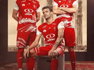 کیت جدید پرسپولیس با استفاده از نماد باستانی