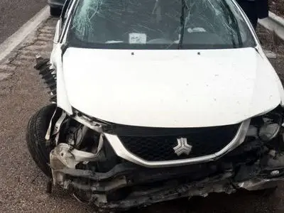 واژگونی ساینا در محور قزوین–زنجان با 5 مصدوم