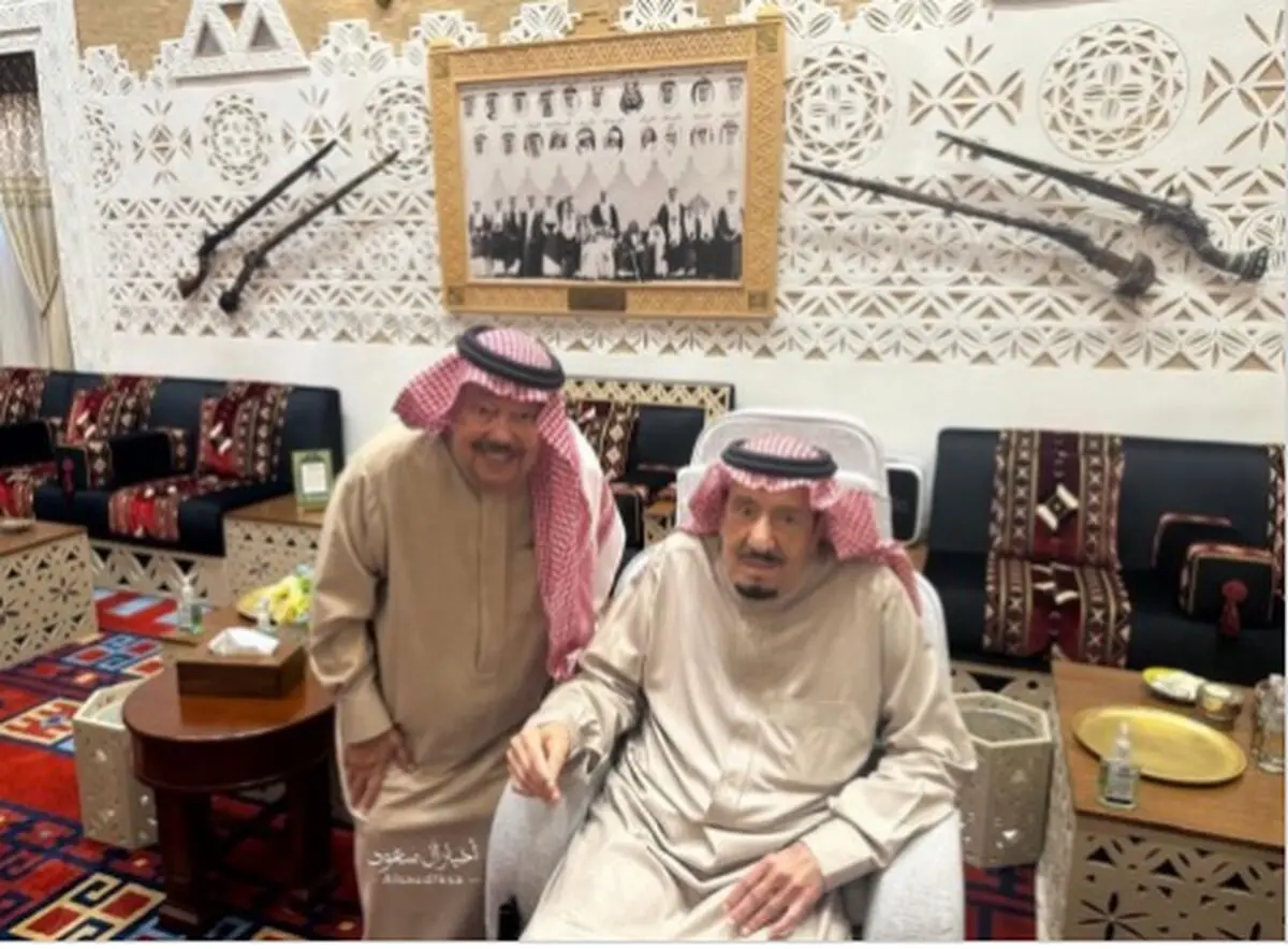 بازتاب گسترده تصاویر تازه از ملک سلمان در فضای مجازی