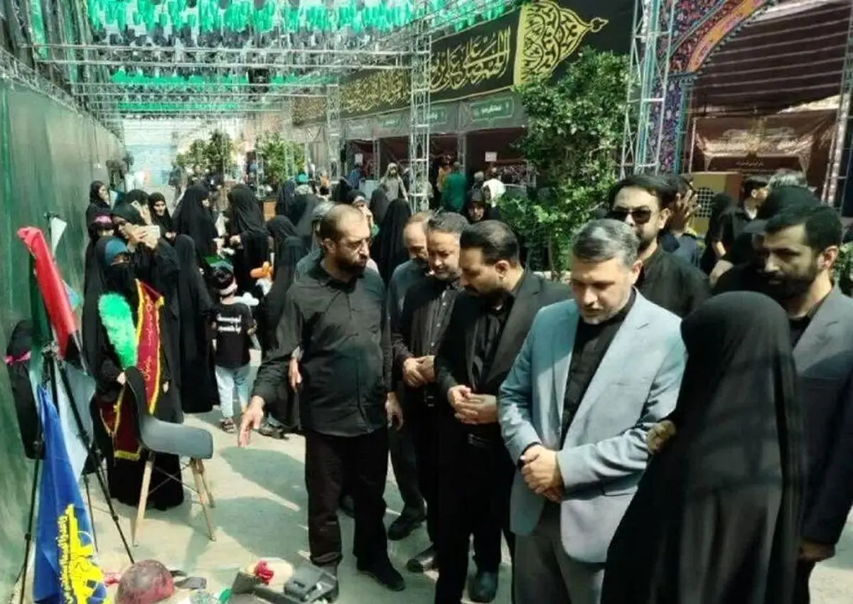 بازدید دادستان مرکز استان خراسان رضوی از نحوه خدمترسانی به زائرین حرم امام هشتم (ع)