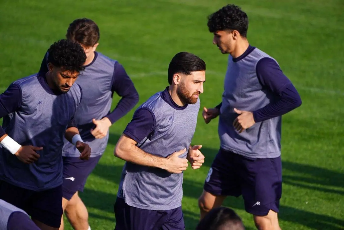 تیم زیر ٢١ سال صربستان نظاره‌گر تمرین امروز تیم ملی