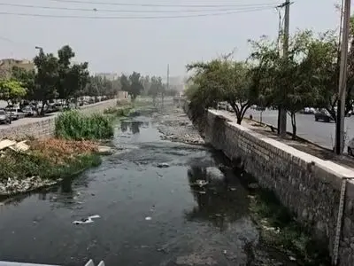 گردوغبار و کاهش دید افقی در بندرعباس + فیلم