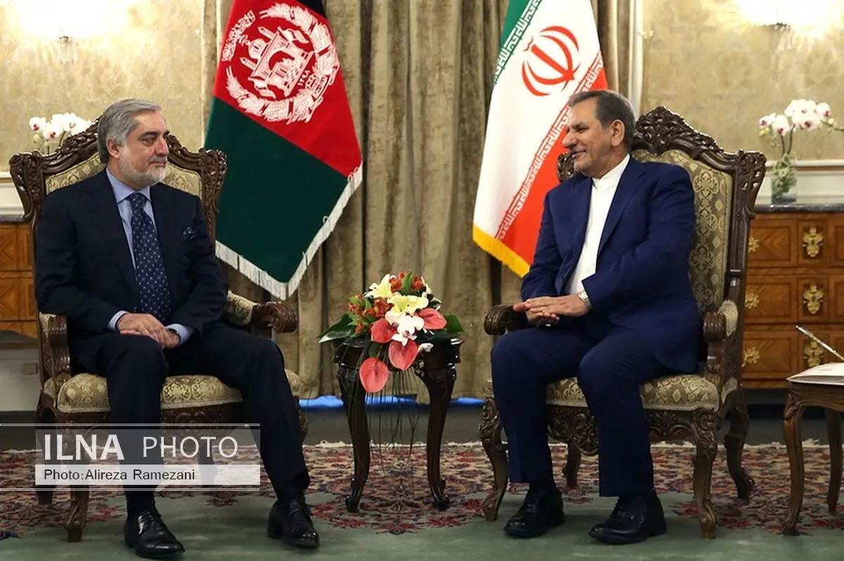 جهانگیری: ایران ثبات افغانستان را ثبات خود می‌داند/تقدیر عبدالله از میزبانی ایران