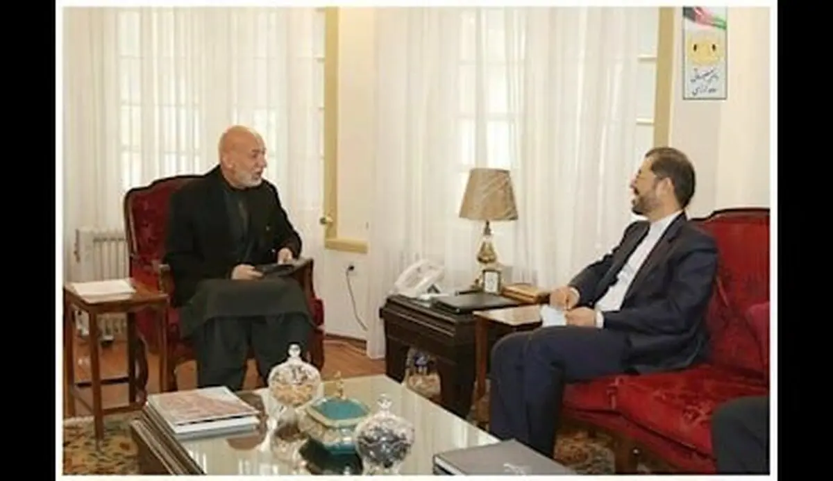 گفت‌وگوی سخنگوی وزارت خارجه با حامد کرزای