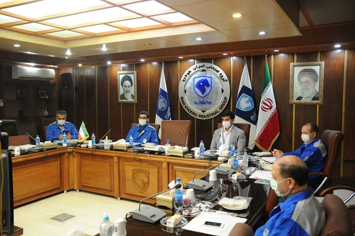 ایران خودرو در مقابله با کرونا خط شکن است