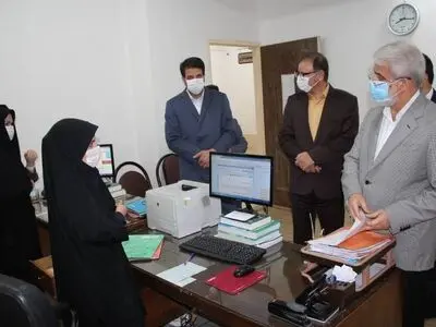 بازدید سرزده رییس کل دادگستری تهران از حوزه قضایی اسلامشهر