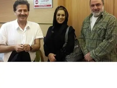 آروزی سلامتی نسرین مقانلو برای پورعرب+عکس 